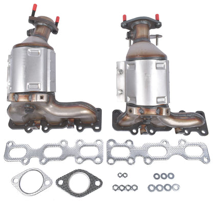 Pair Front Catalytic Converters for Ford Explorer Flex (2013–2019)