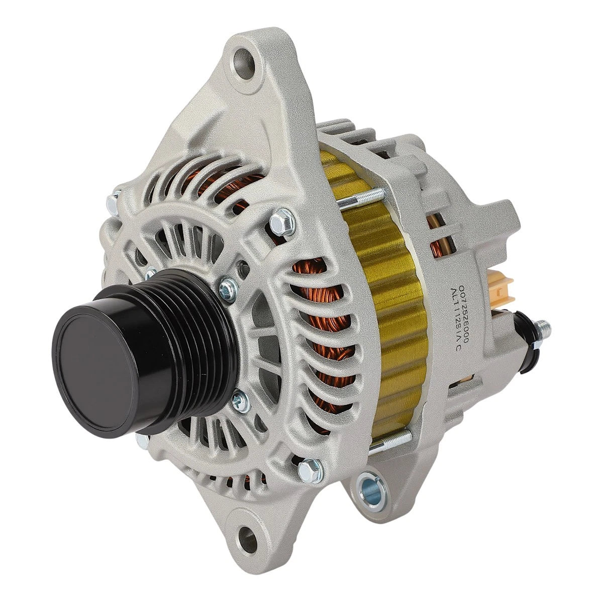 Alternator 115-AMP for Jeep Patriot Compass Dodge Avenger Chrysler 200 (2007–2017) - 18017076, 04801323AB, 04801323AC, 04801323AD