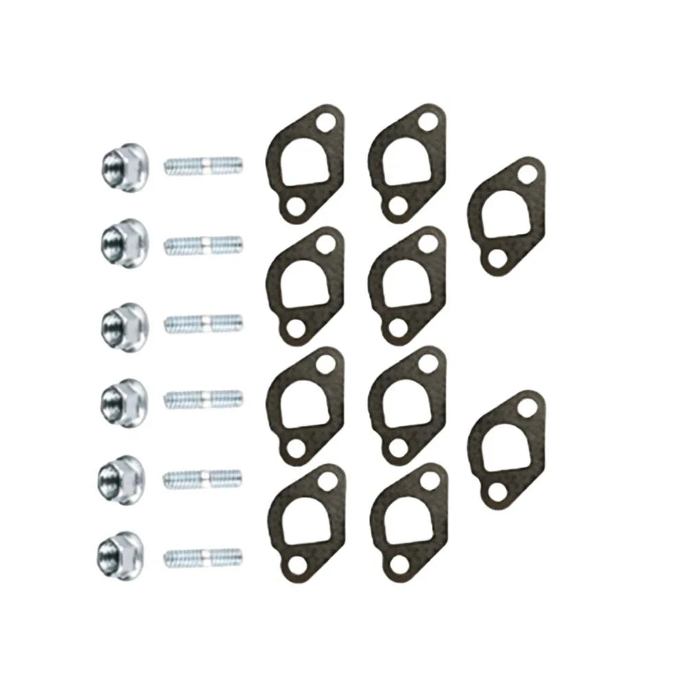 Gasket Kit with 10 Washers, 6 Nuts, 6 Screws for 168F/170F/GX160/GX200