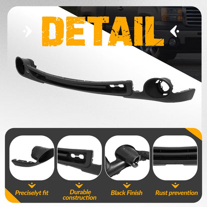Textured Front Bumper Air Deflector for GMC Sierra 1500 (2007–2013) - CON-A000133, 15131299, GM1015100