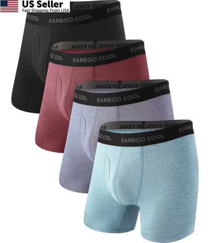4X Bamboo Cool Men's Ultra Breathable T-Shirts for Various Sizes (3X-Large)