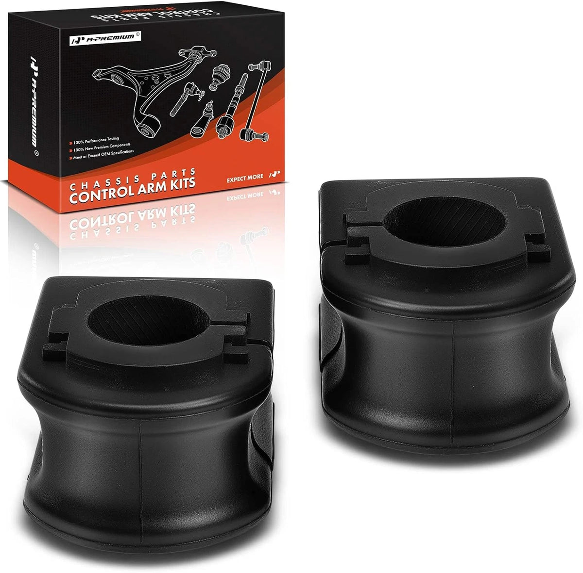 2X Rear Suspension Stabilizer Bar Bushings for Compatible Models (APCA9589)