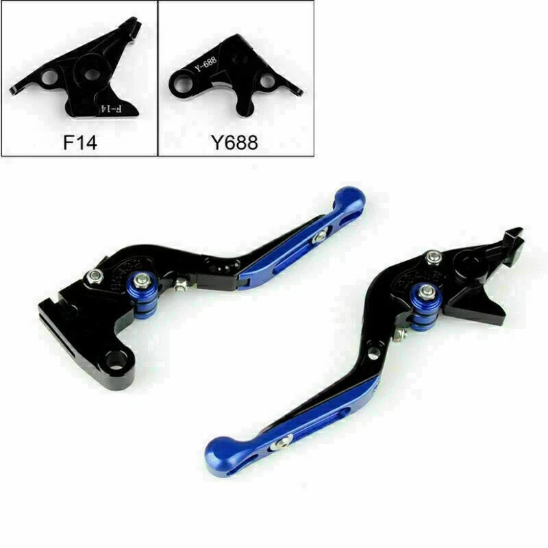 Adjustable Folding Brake Clutch Lever for Yamaha R1 R6 R6S FZ1 (2000–2023)