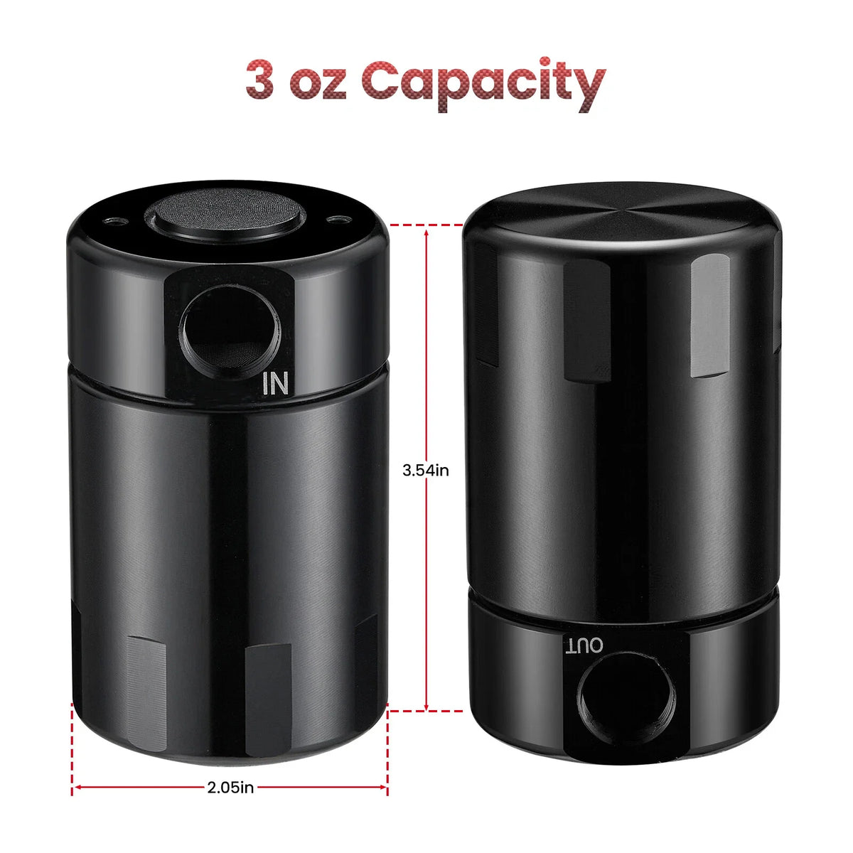 Oil Separator Catch Can for Dodge Charger Challenger Hellcat 6.2L (2015–2023)