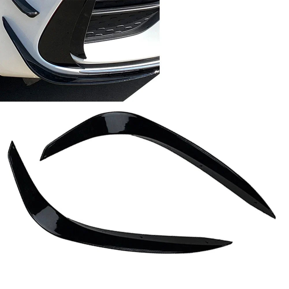 2X Front Bumper Under Lip Splitter Spoiler for Mercedes Benz C-Class (2022–2023)