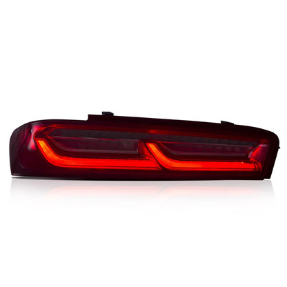 2X Rear Red LED Tail Lamp Lights for Chevrolet Camaro (2016–2018) 84136777, 84077094