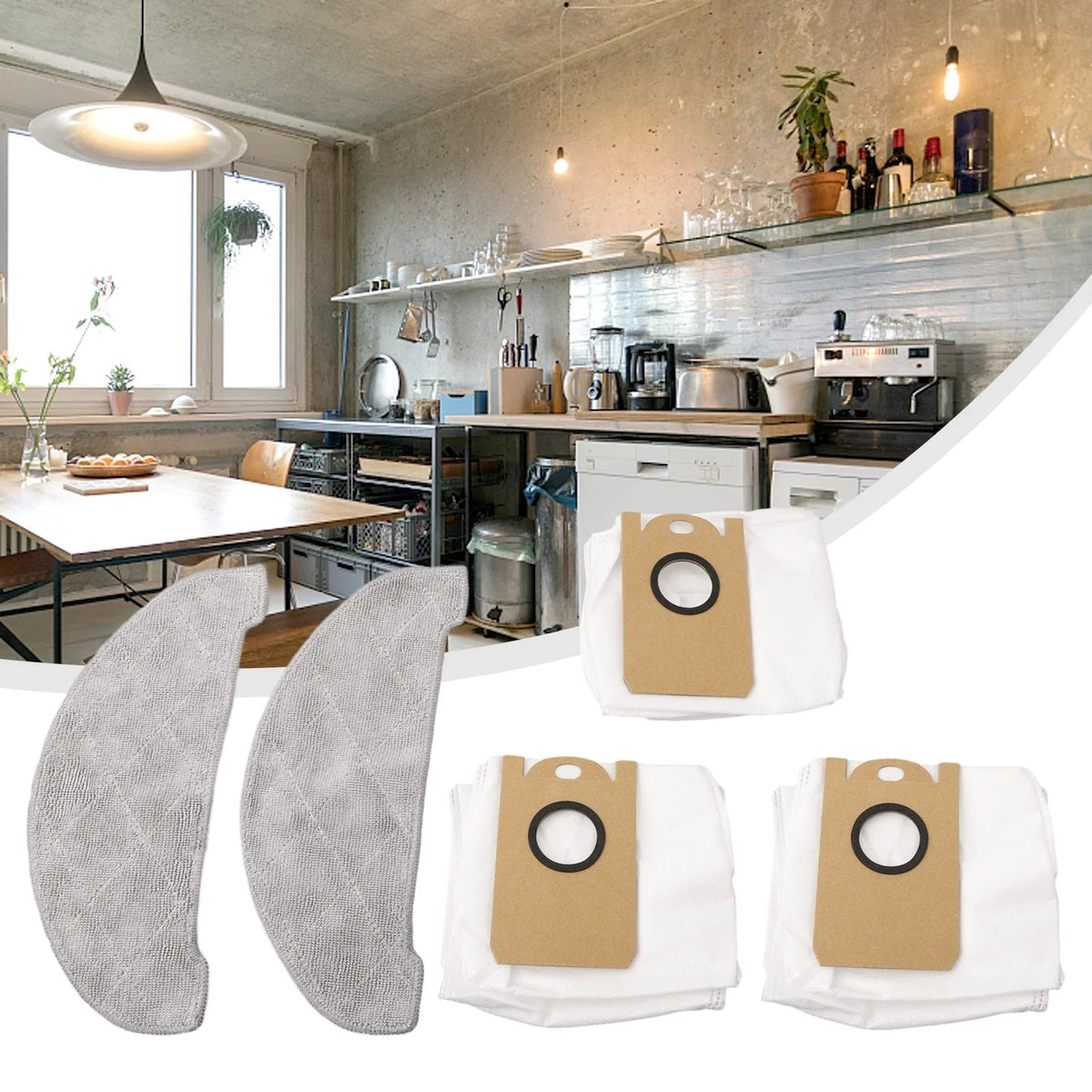 Dust Bags and Mop Cloth for IMOU L11 Pro Max (2021–2023)