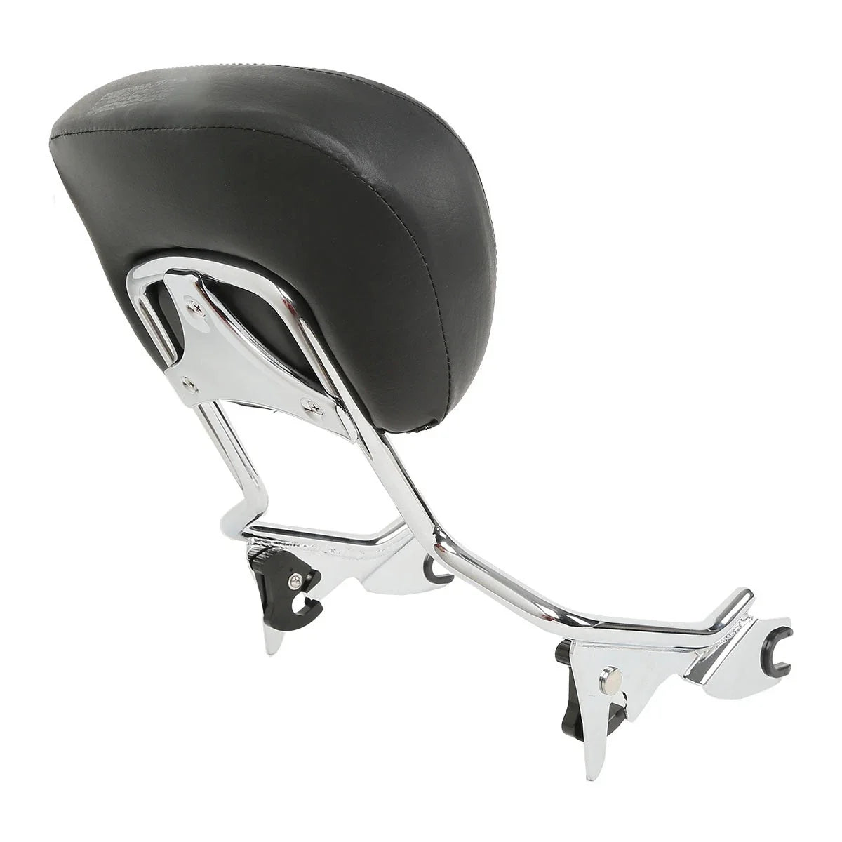 Chrome Sissy Bar Luggage Rack Backrest Docking Kit for Harley Touring (2009–2013)