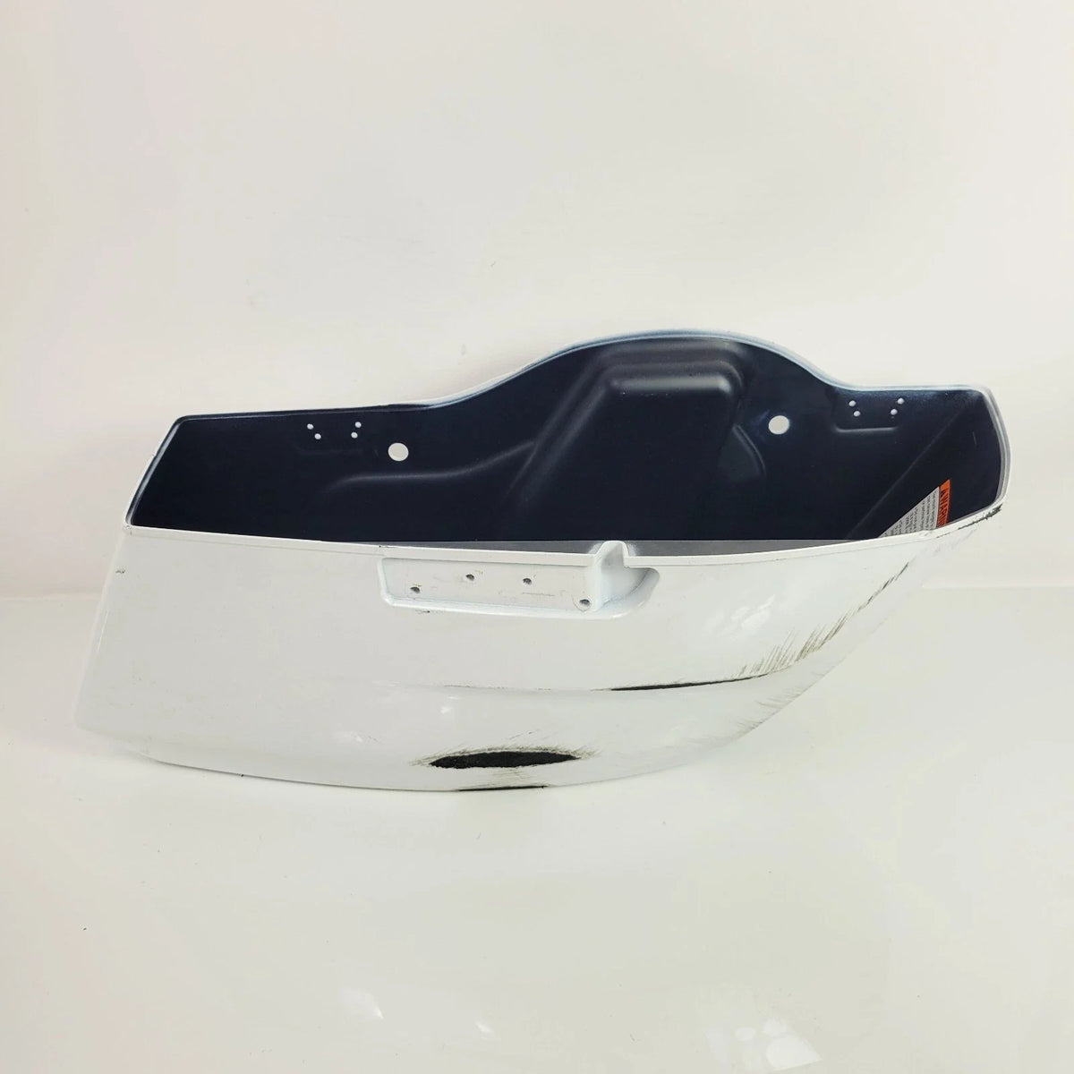 OEM Right Side Saddlebag for Harley Touring (2023–2026) - White Onyx