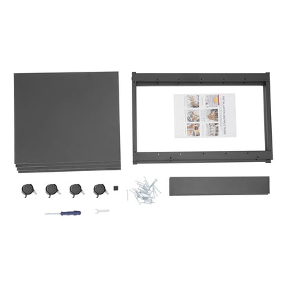 Set of 4 Audio Video TV Media Component Stands for AV Equipment