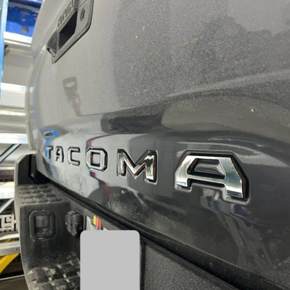 Tailgate Insert Letter for Tacoma (2016–2023) Chrome Off Road Raised Badge