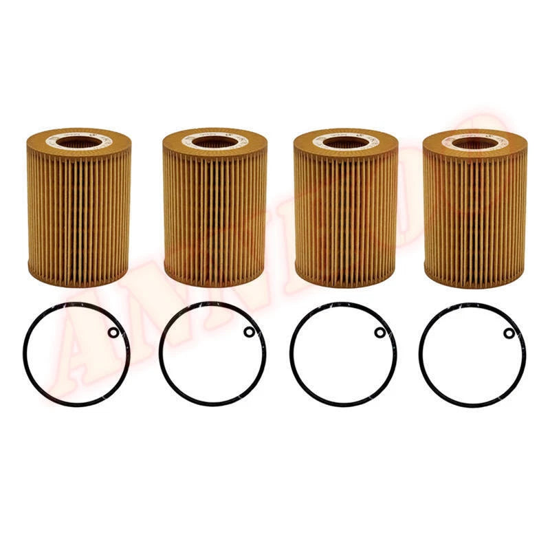 4X Engine Oil Filter Kit for Mercedes-Benz Sprinter E ML GL-Class (A6421800009)