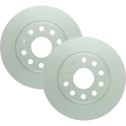 Set of 2 Brake Discs Rear for VW Sedan Audi A3 Passat (2017–2024) - SET-BS14011491-2, 5Q0615601D, 561615601A