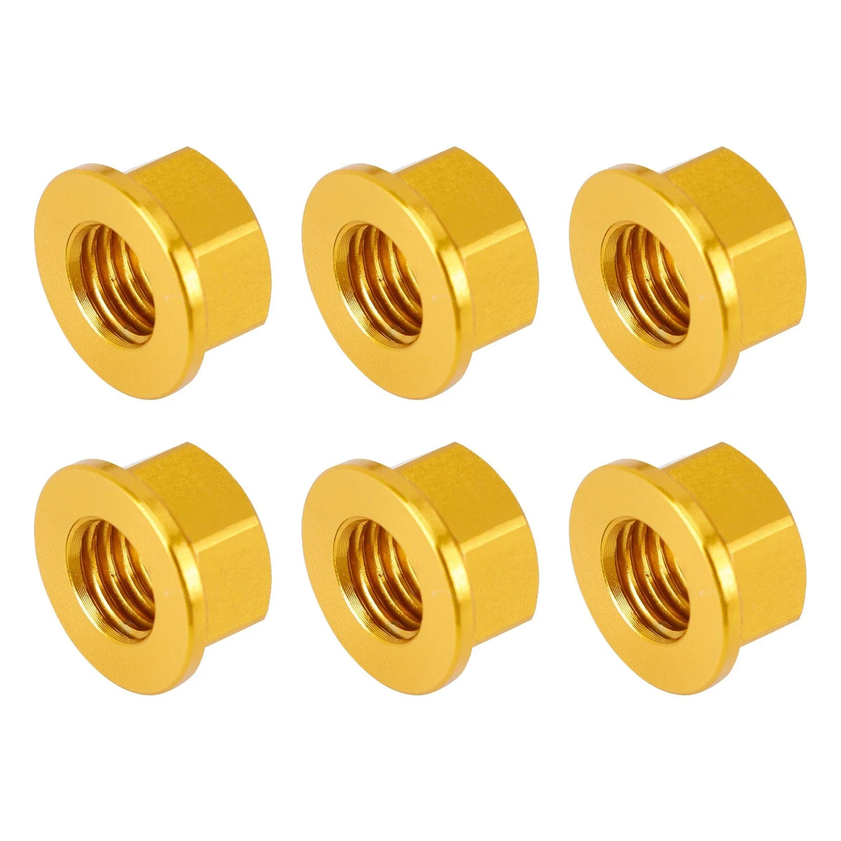 Rear Sprocket Nut Kit M10x1.5mm Gold for Aprilia RSV RSV4 1000R (2004–2016)