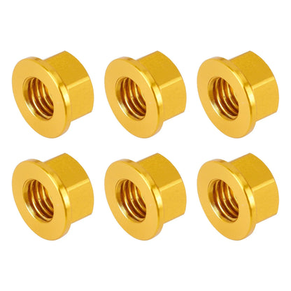 Rear Sprocket Nut Kit M10x1.5mm Gold for Aprilia RSV RSV4 1000R (2004–2016)