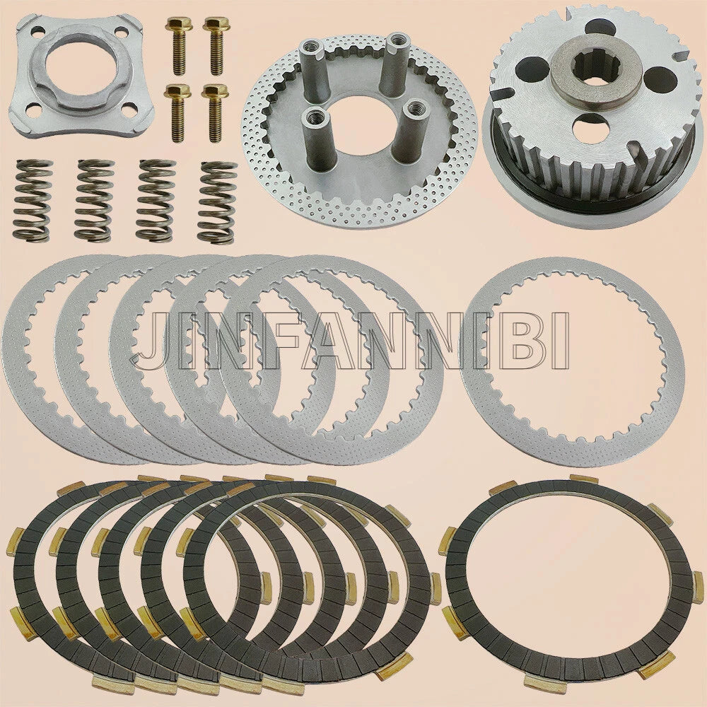 Clutch Disc Plate Kit for Honda Nighthawk 250 CB250 (11393-KBG-771)