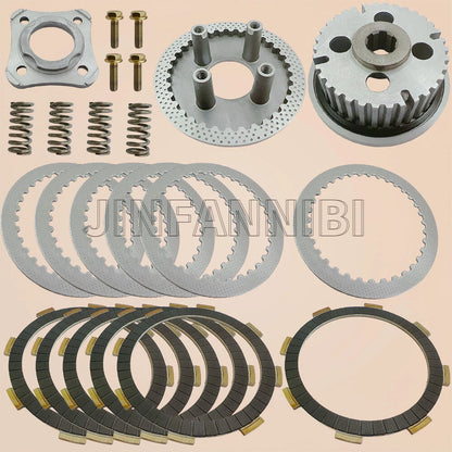 Clutch Disc Plate Kit for Honda Nighthawk 250 CB250 (11393-KBG-771)