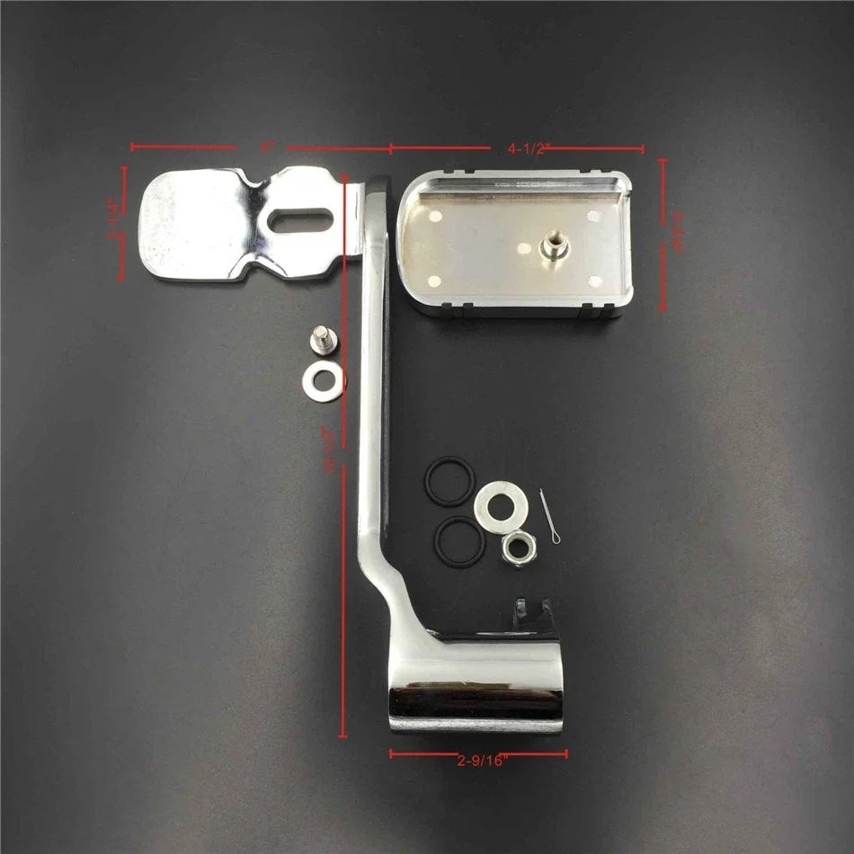 Hollow-Out Brake Pedal Foot Lever for Harley Road King Street Glide (2014–2016)
