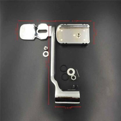 Hollow-Out Brake Pedal Foot Lever for Harley Road King Street Glide (2014–2016)
