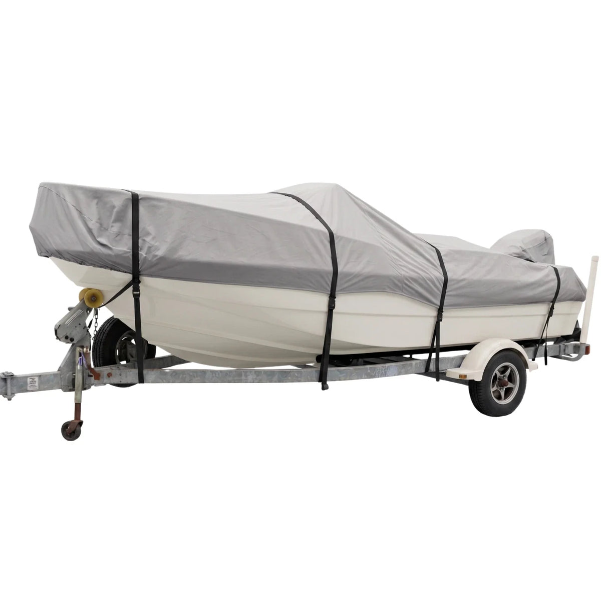 Boat Storage Cover for Boston Whaler 16 Ventura (W/Bow Rail)