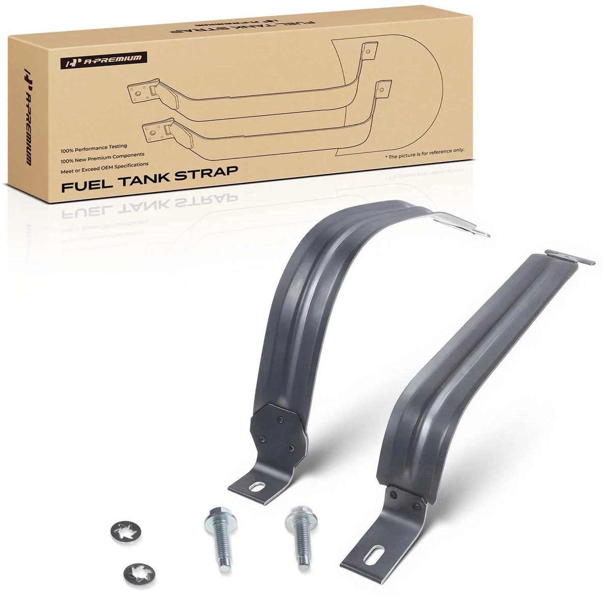 2X Fuel Tank Straps for Ford Explorer Mercury Mountaineer (2006–2010) 1L2Z9054BA, 2L2Z9054EA, 6L2Z9054A, ST288