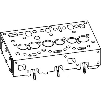 Cylinder Head Assembly for Allis Chalmers (Fits A4.212, A4.236, A4248)