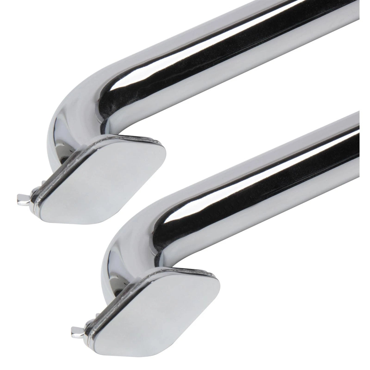 Set of 2 Chrome Plated Lake Exhaust Pipes for Speedway (60") - 9100698