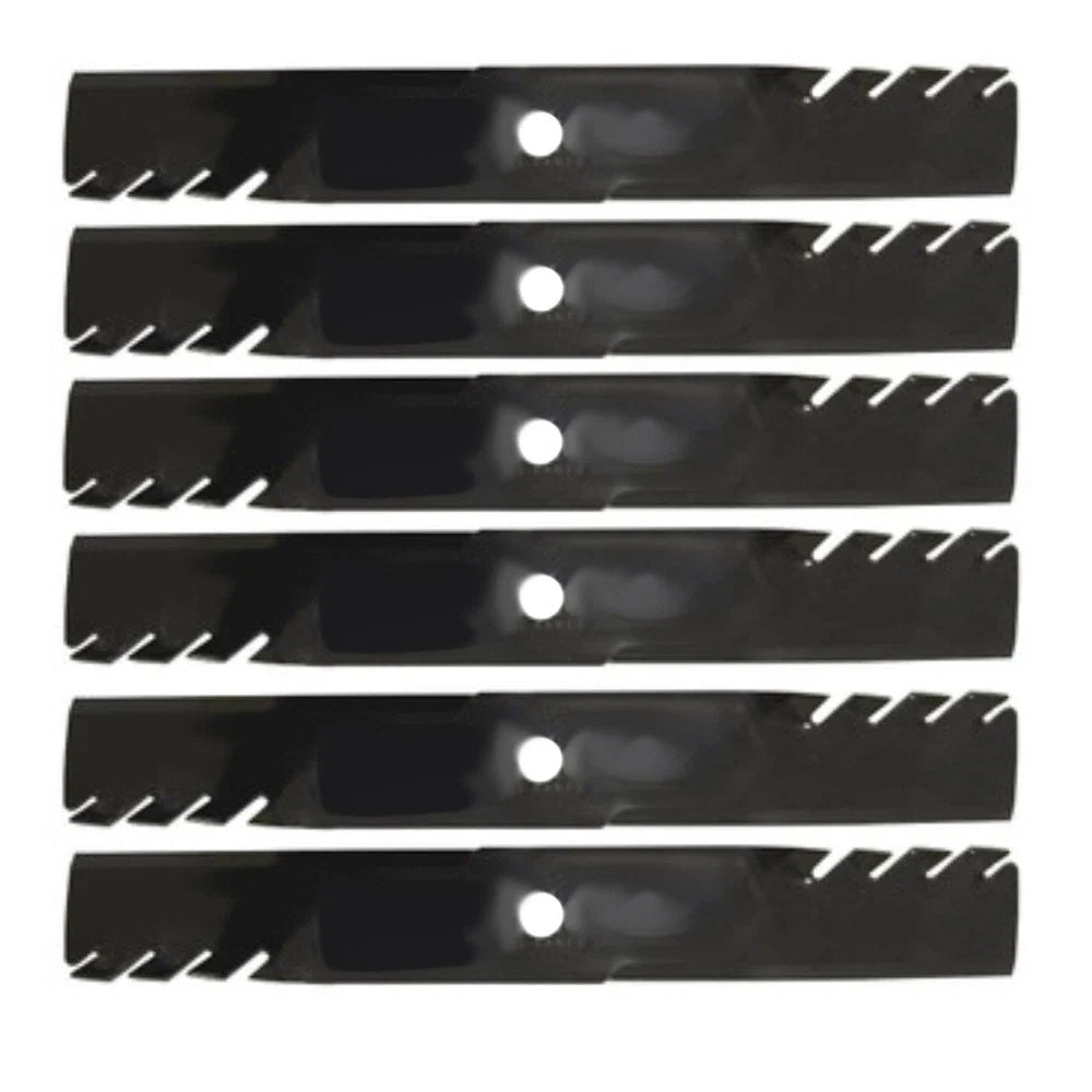 Set of 6 Blades for Exmark Lazer Z (60") 392-025 103-6393 103-6398 116-5174