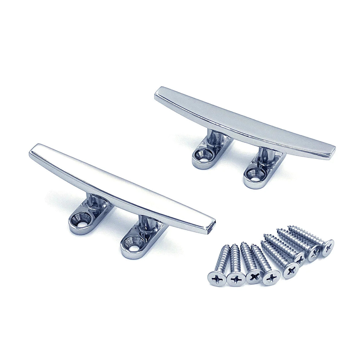 Set of 2 Stainless Steel Cleats for Jetski Kayak Docking