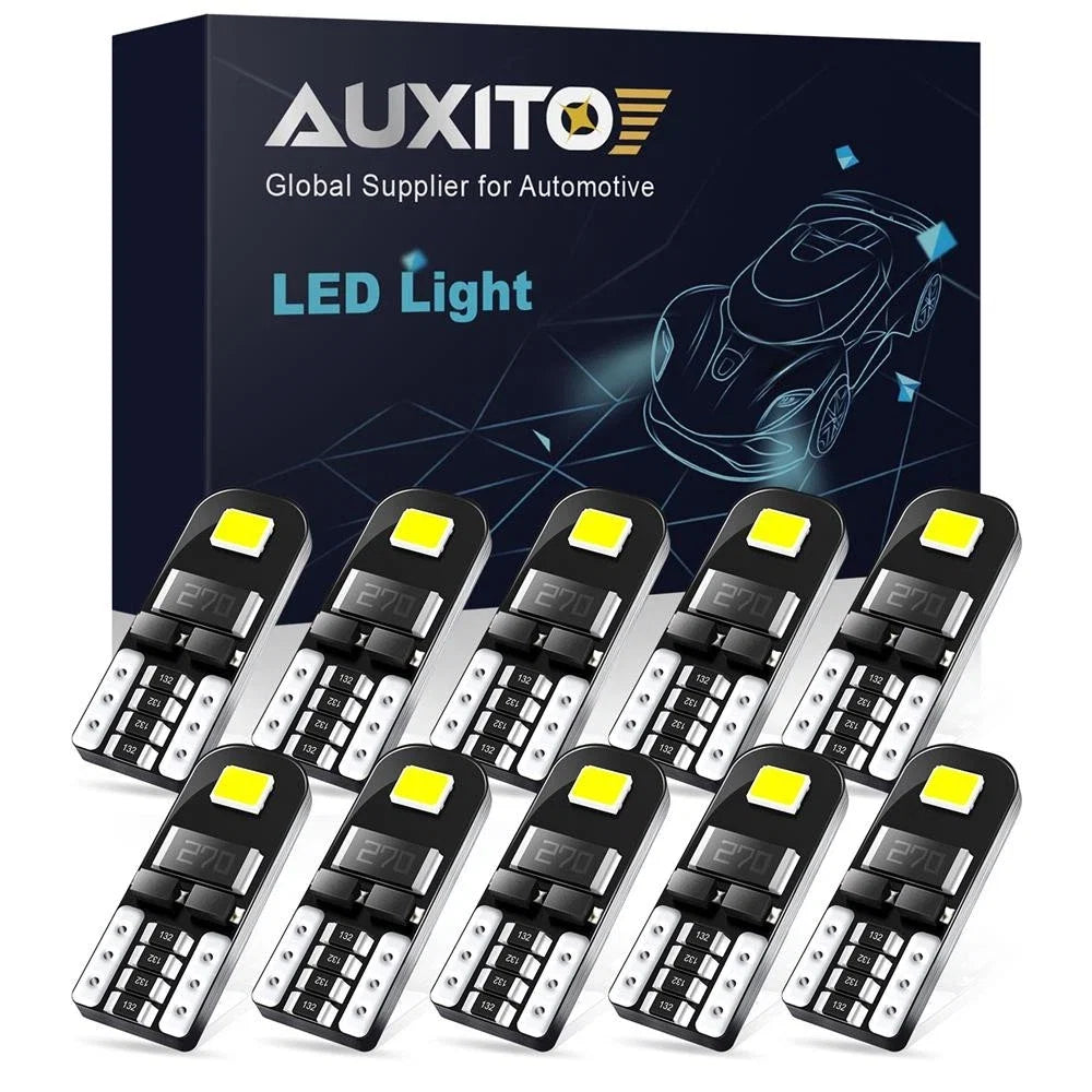 AUXITO T10 LED License Plate Light Bulbs 168 194 for (6000K)