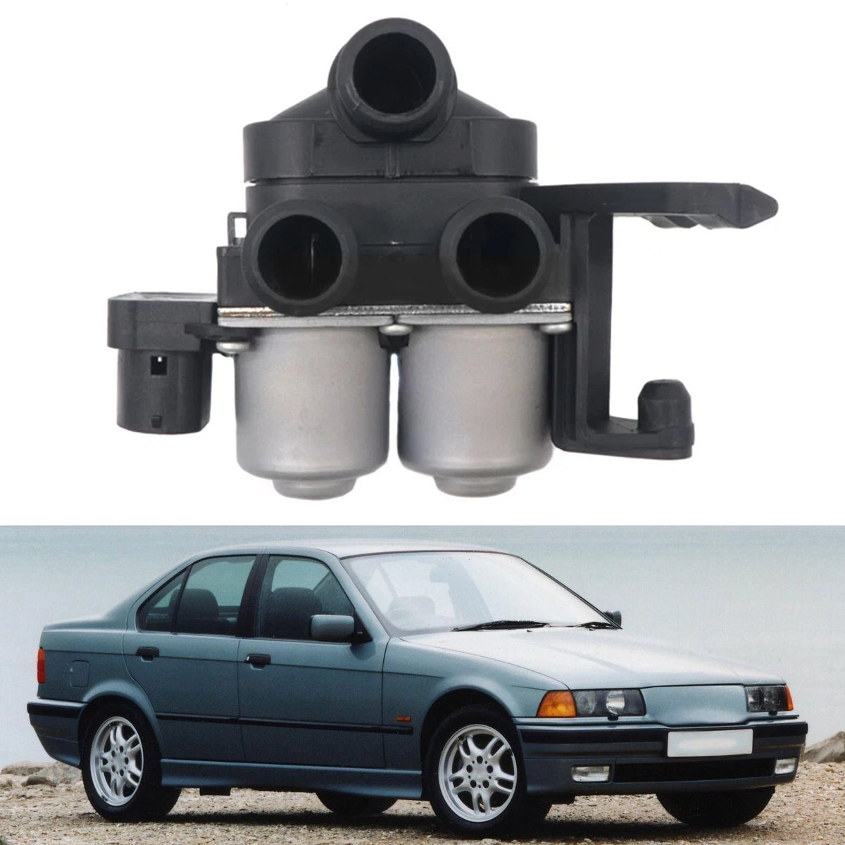 Heater Control Valve for BMW E36 3-Series (1992–1999) 64118375792, 64118391419