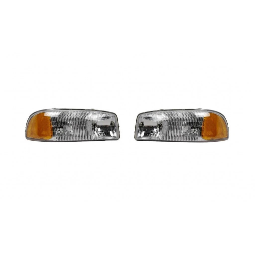 Set of 2 Headlights for GMC Yukon (2000–2006) - MLX-PAIR-SHE901-151QL-CL360A54, GM2502188