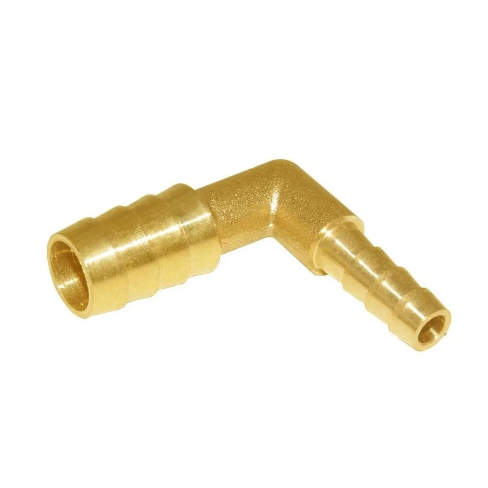 Reducer Elbow 5/8" to 3/4" Hose Barb 90 Degree for Automotive Applications