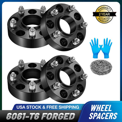 4-Piece 1" Hubcentric Wheel Spacers for Jeep Grand Cherokee WK (2005–2010)