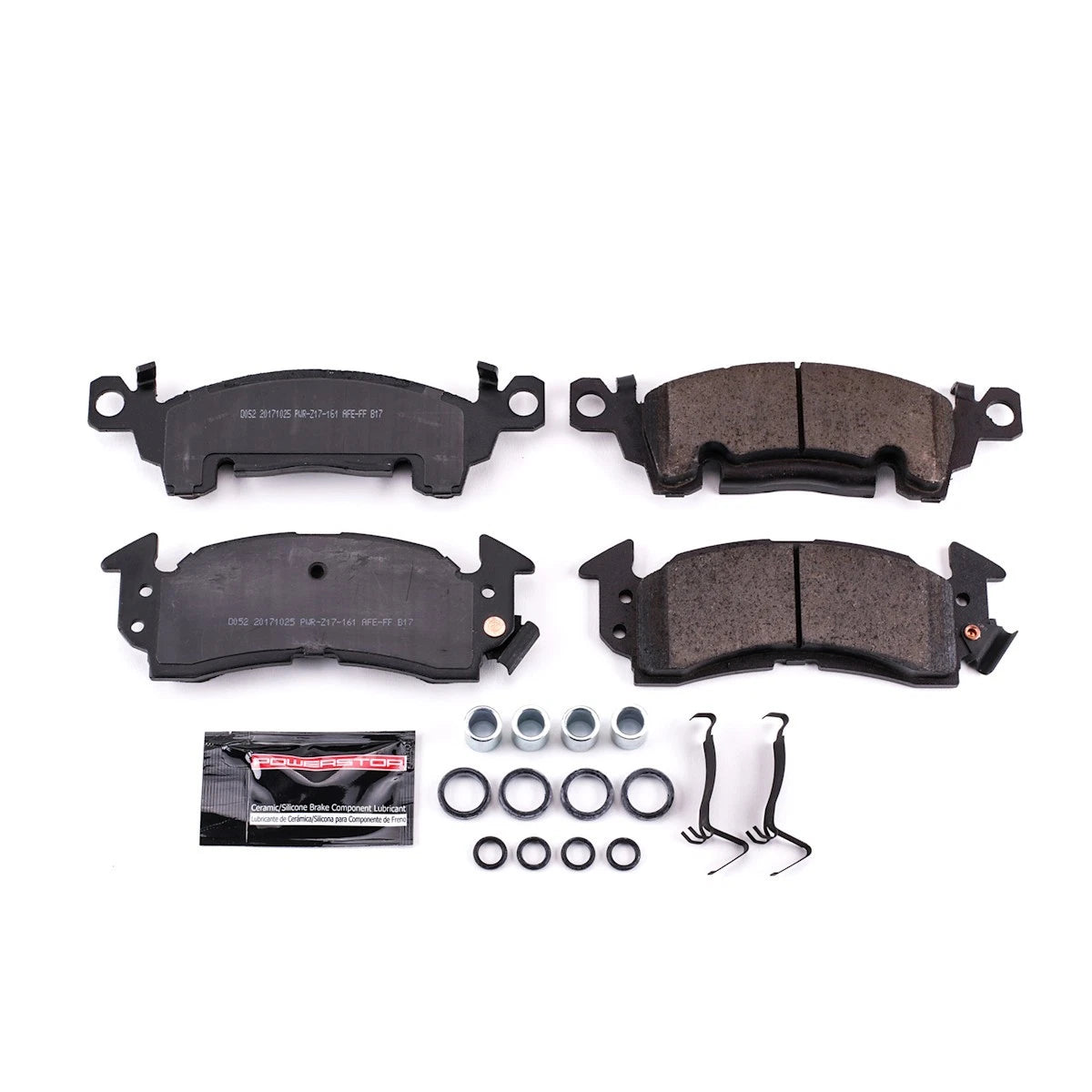 2X Powerstop Brake Pad Sets Z23-052 for Chevy Olds Blazer (1983–1985)