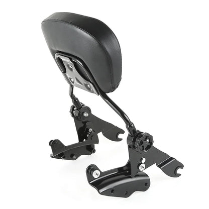 Set of 4 Docking Hardware & Sissy Bar Backrest for Harley Road Glide (2009–2013)
