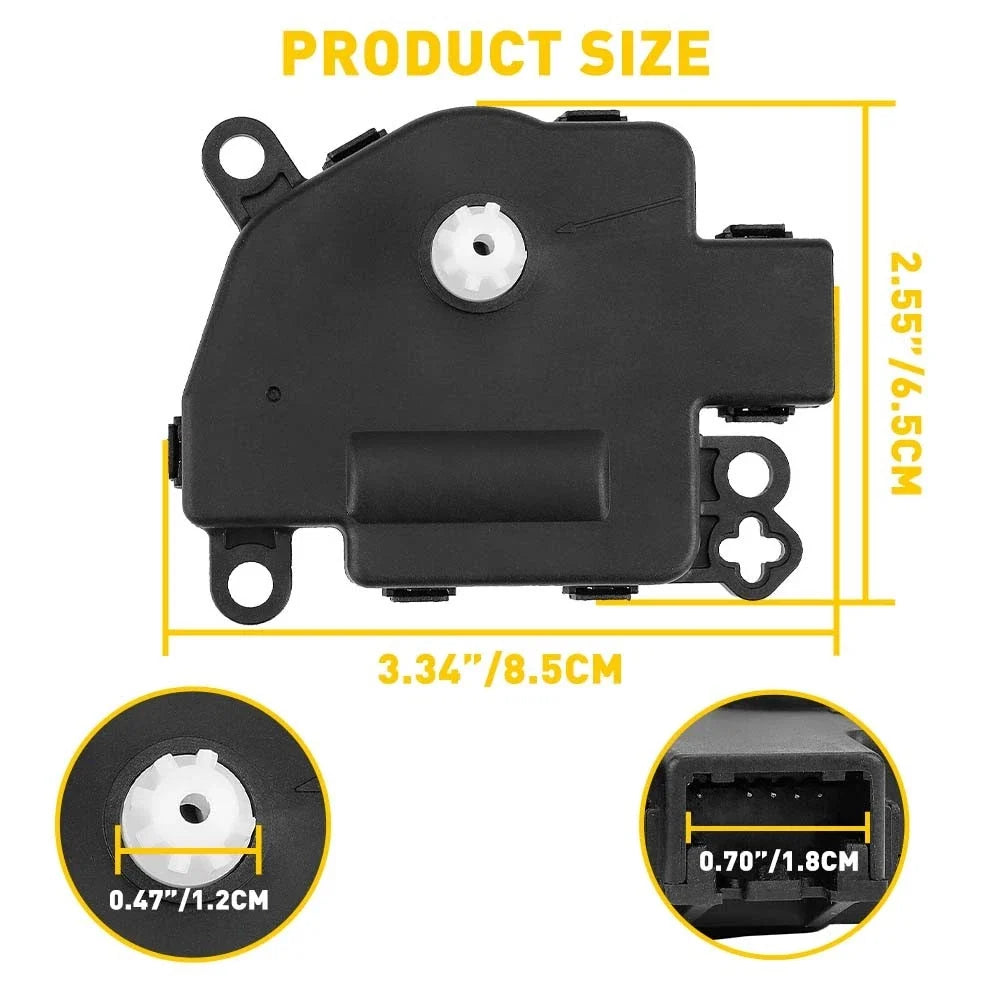 Set of 2 Heater Blend Door Actuators for Ford F-150 (2010–2014)
