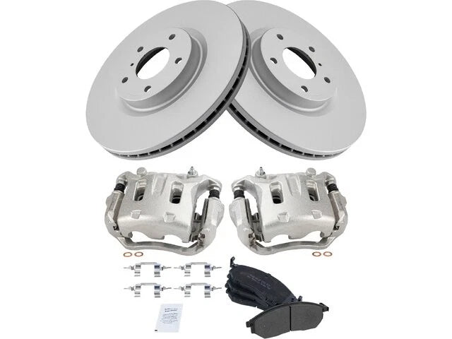 Set of 4 Brake Pad Rotor Caliper for Infiniti M35h (2012–2013) 28884QMBX