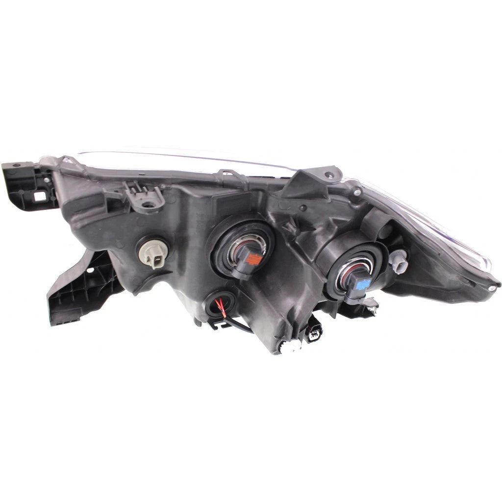 Headlight Assembly for Toyota Tacoma (2016–2020) Passenger Side, Halogen, Black, CLX-M0-312-11AER-ASN2-CL360A55, TO2503244