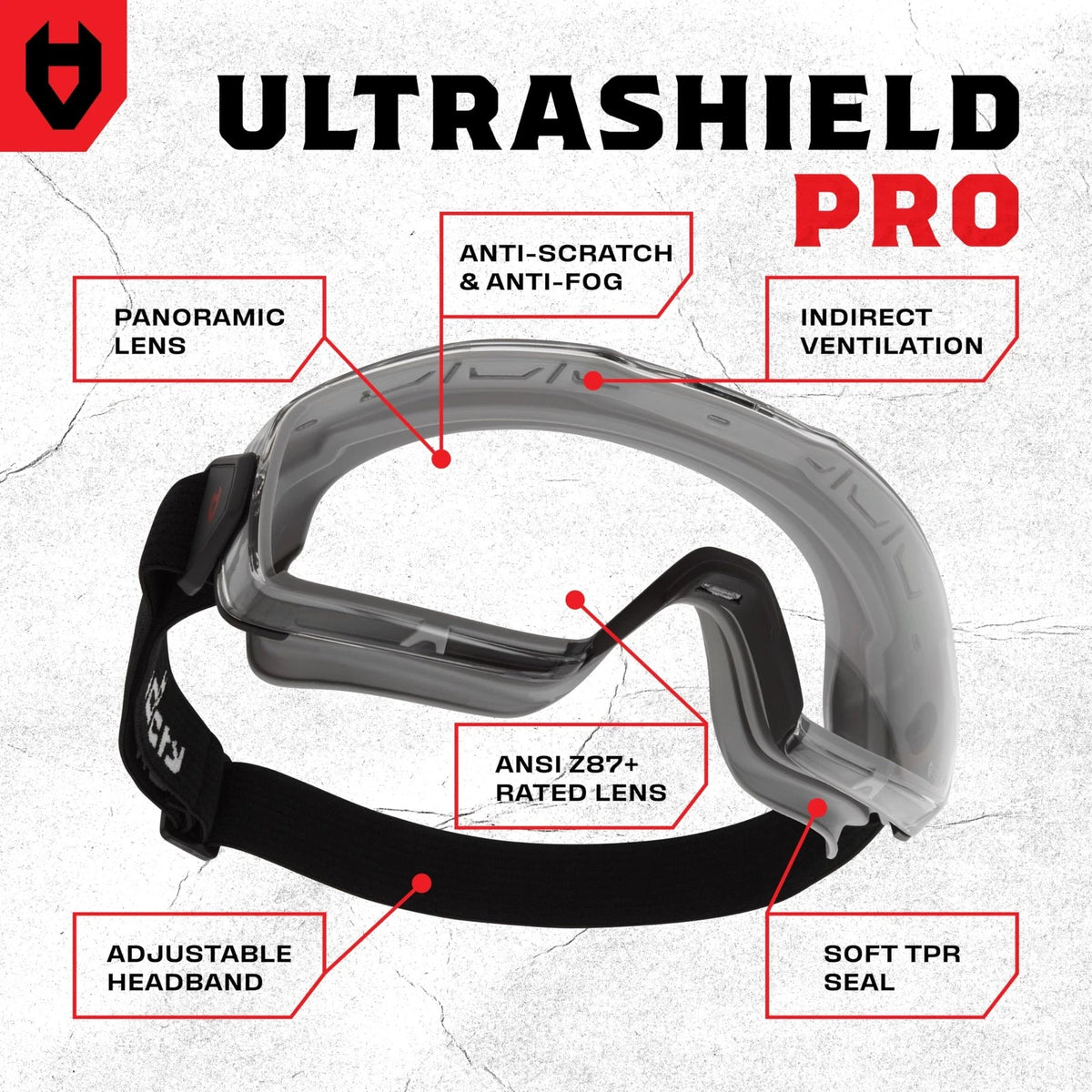 Anti Fog Safety Goggles for Over Glasses (One Size)