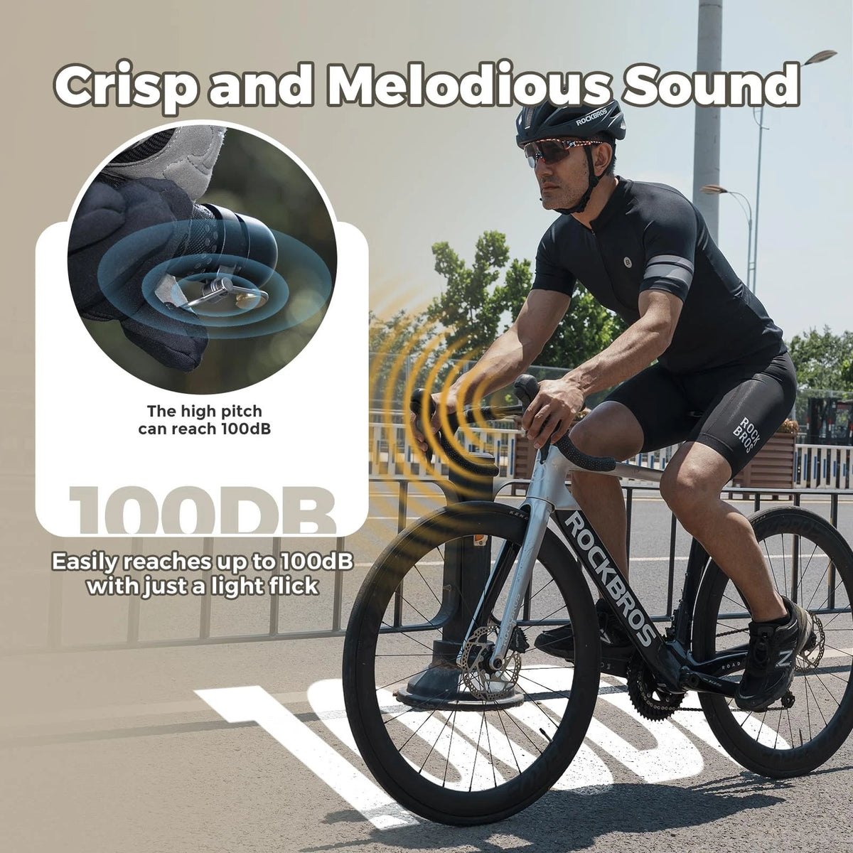 Bike Bell for Road Drop Bar (100)