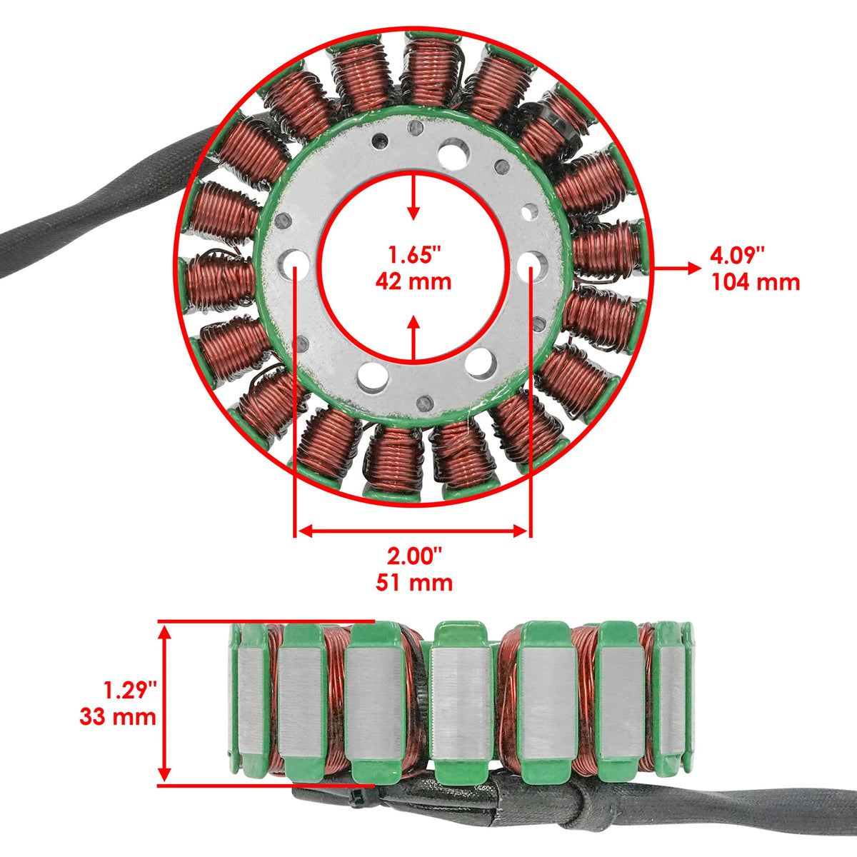 Stator for Sea-Doo RXP-X 260 (2012–2015) / RXP215 (2008–2009) / RXP-X 255 (2009–2011) ST434