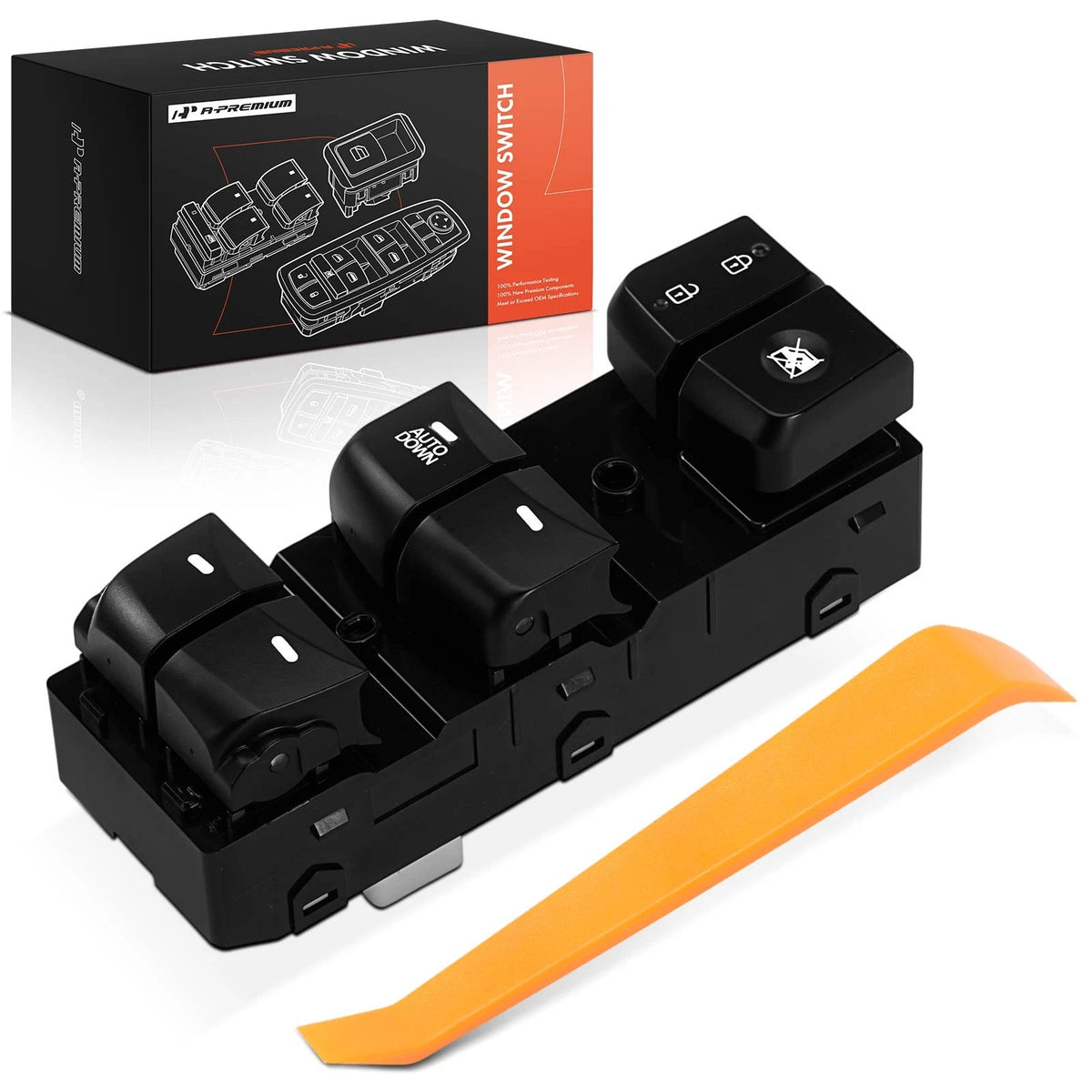 Front Left Power Window Switch for Hyundai Elantra (2012–2016) 93570-4V000, 935704V000