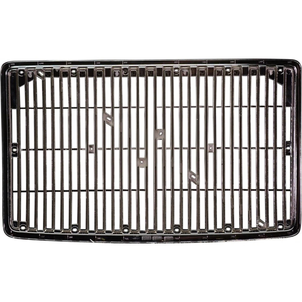 Chrome Horizontal Bar Grille Insert for Volvo VN/VNL (1998–2003) CLX-M0-USA-RV07010008-HD-CL360A70