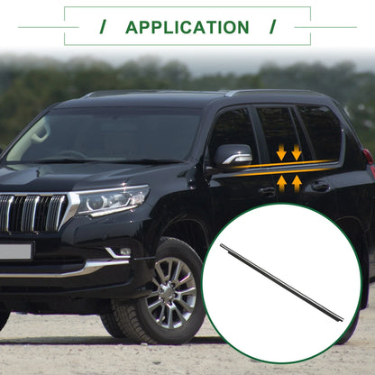 1pc Front Left Weatherstrip Window Seal No. 7571260080 for Lexus GX470 (2003–2009)