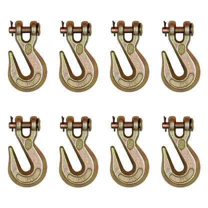 Set of 8 Clevis Grab Hooks with Pin for G70 Transport (CHG516, 45946-10)