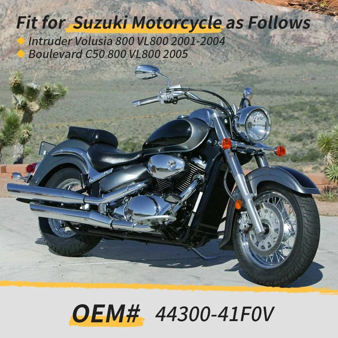 Fuel Petcock Assembly for Suzuki Intruder Volusia 800 Boulevard C50 (2001–2004) #44300-41F01