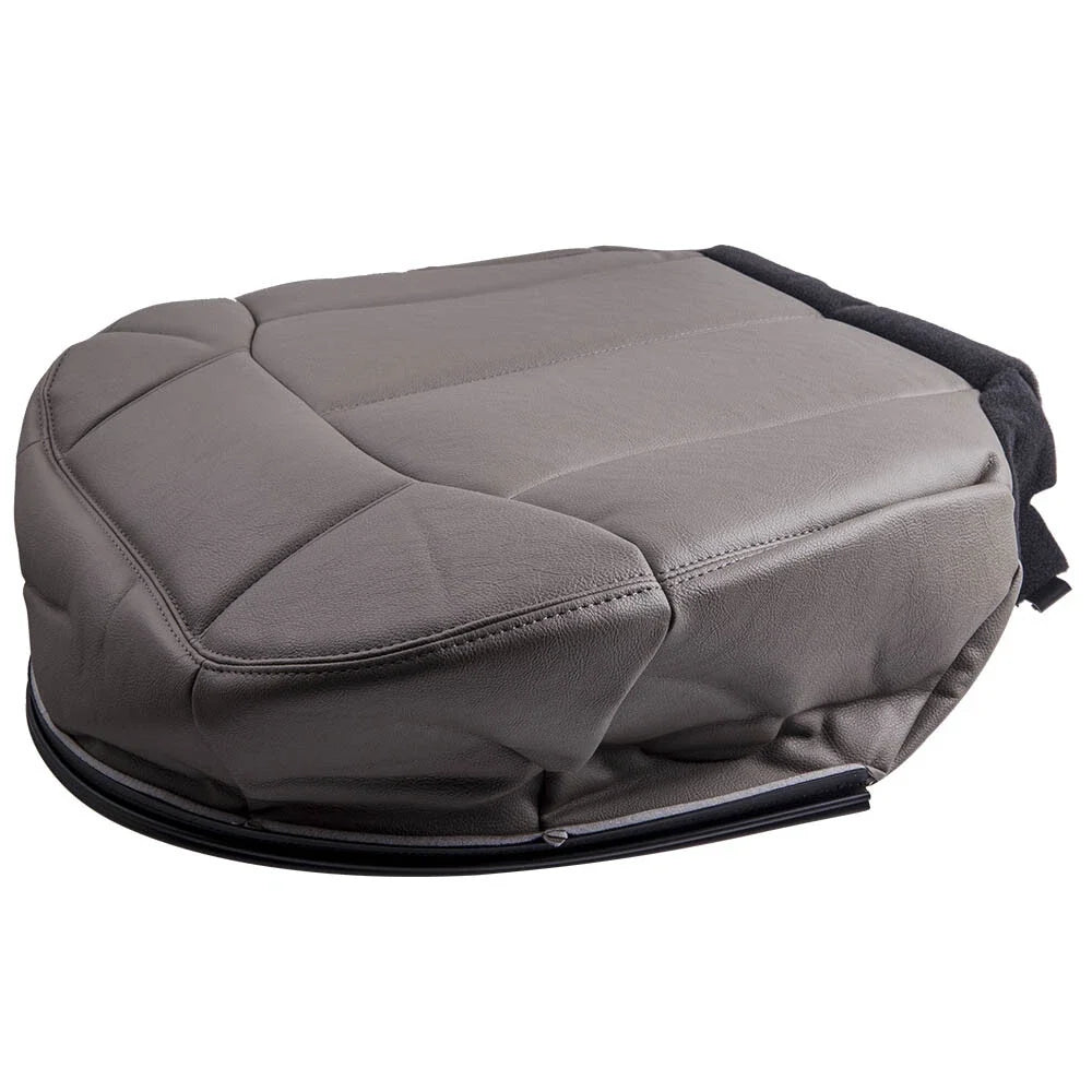 Leather Seat Cover for Chevy Tahoe/Suburban/Silverado (1999–2002) Dark Gray