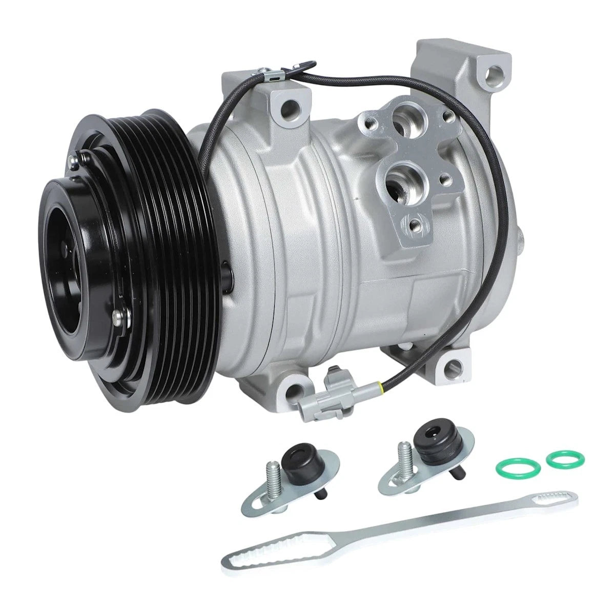 A/C Compressor with Clutch for Scion tC (2005–2006) 10S15C Style 17977736