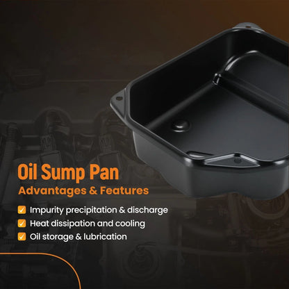 Auto Transmission Oil Pan for VW Beetle Cabrio Golf Jetta (1998–2005) 096321370
